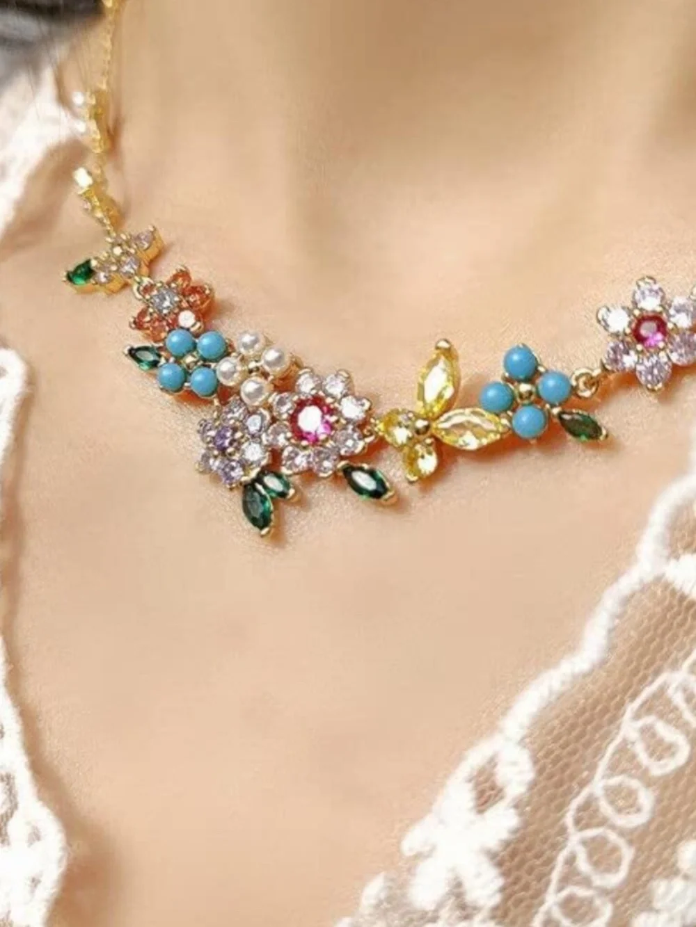 Kate Spade Garden Bloom Necklace